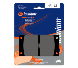 Plaquettes de frein TECNIUM route organique - MA12 - 1022341