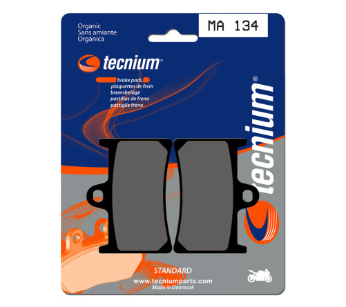 Plaquettes de frein TECNIUM route organique - MA134 - 1022356