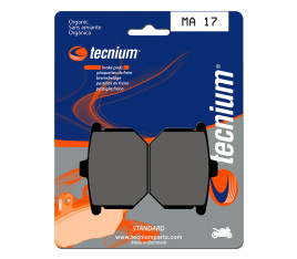 Plaquettes de frein TECNIUM route organique - MA17 - 1022390