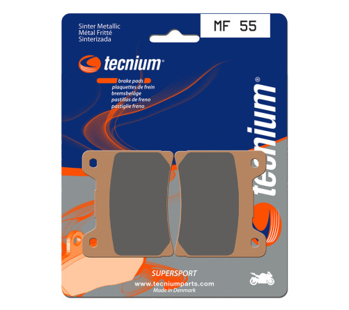 Plaquettes de frein TECNIUM Performance métal fritté - MF55 - 1022799