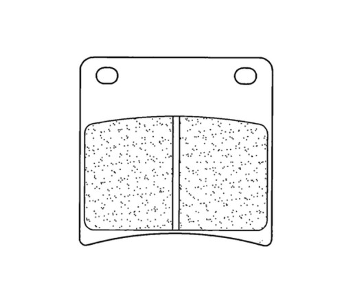 Plaquettes de frein CL BRAKES Route métal fritté - 2281RX3 - 1034820