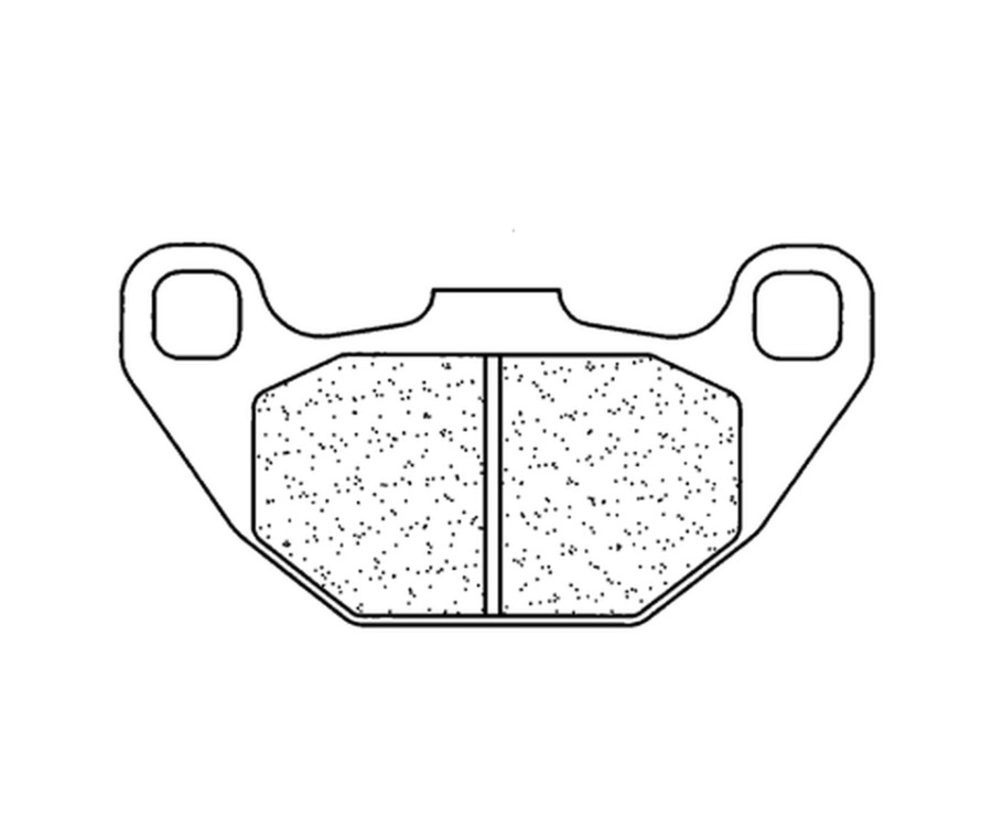 Plaquettes de frein CL BRAKES Quad métal fritté - 1123ATV1