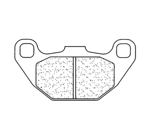 Plaquettes de frein CL BRAKES Quad métal fritté - 1123ATV1 - 1034693