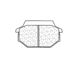 Plaquettes de frein CL BRAKES Quad métal fritté - 1123ATV1