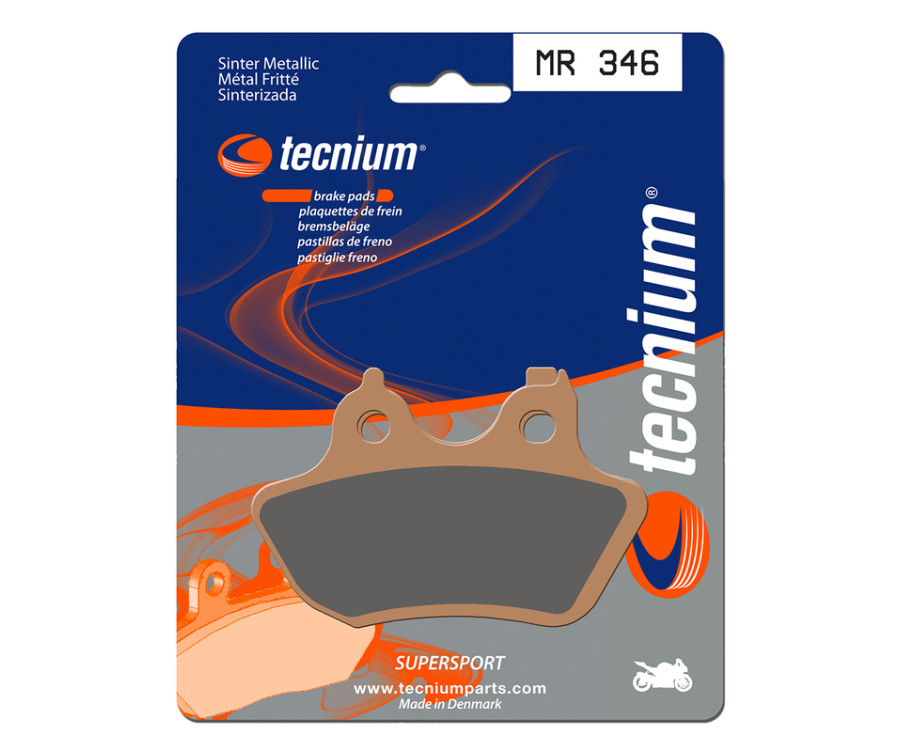 Plaquettes de frein TECNIUM Performance métal fritté - MR346