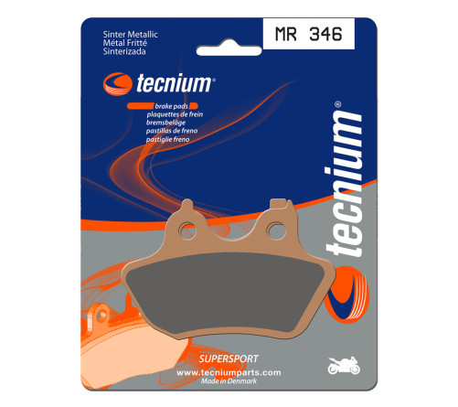 Plaquettes de frein TECNIUM Performance métal fritté - MR346 - 1023080