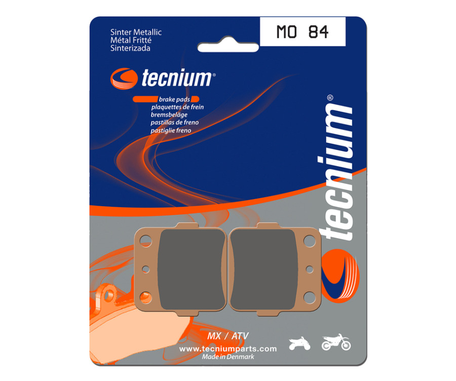 Plaquettes de frein TECNIUM MX/Quad métal fritté - MO84