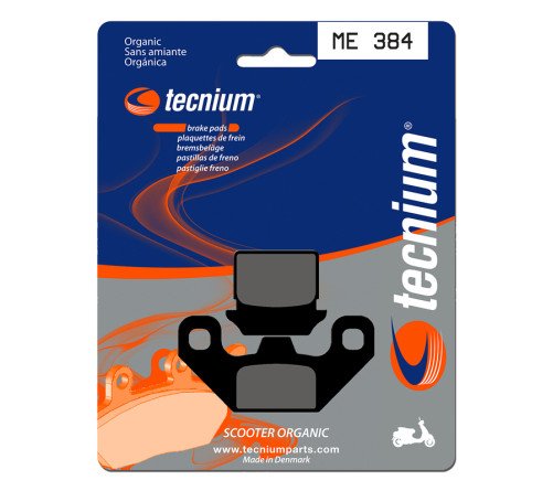 Plaquettes de frein TECNIUM Scooter organique - ME384 - 1022699