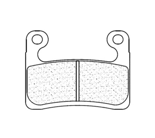 Plaquettes de frein CL BRAKES route métal fritté - 1257XBK5 - 1034776