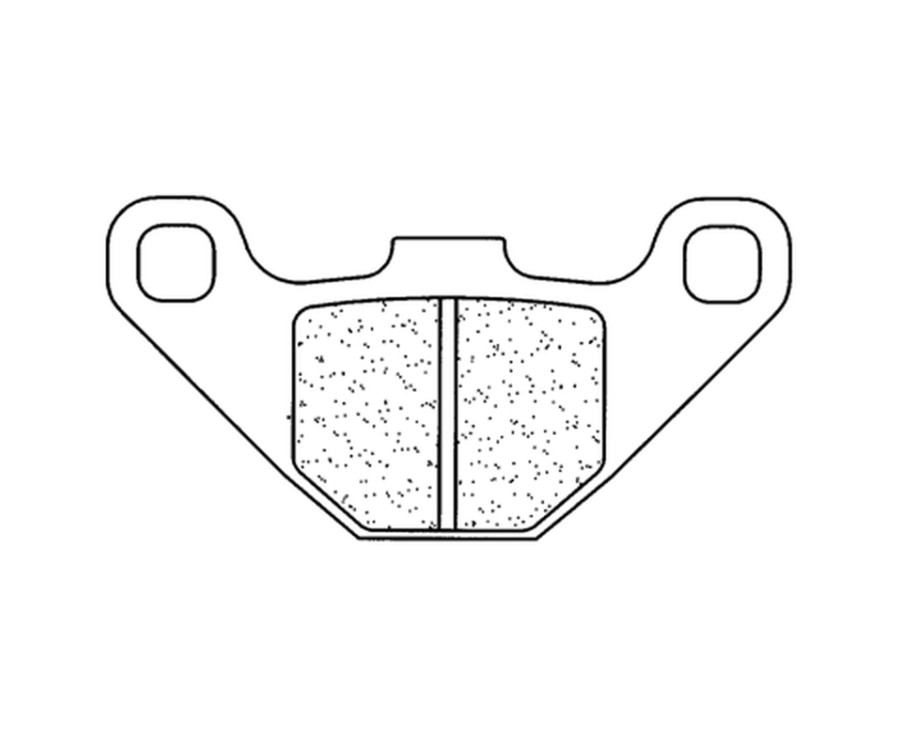 Plaquettes de frein CL BRAKES route métal fritté - 2469S4