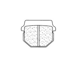 Plaquettes de frein CL BRAKES route métal fritté - 2469S4