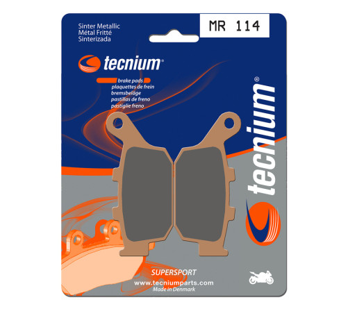 Plaquettes de frein TECNIUM Performance métal fritté - MR114 - 1023034