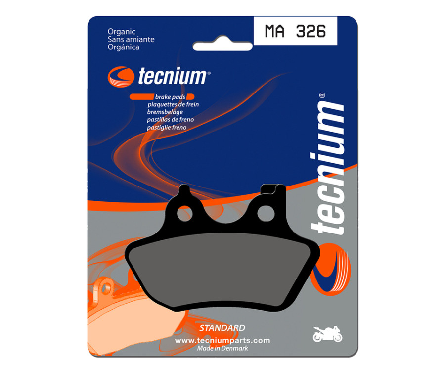 Plaquettes de frein TECNIUM route organique - MA326