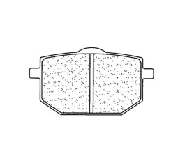 Plaquettes de frein CL BRAKES route métal fritté - 2393S4