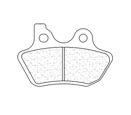 Plaquettes de frein CL BRAKES Route métal fritté - 1211RX3