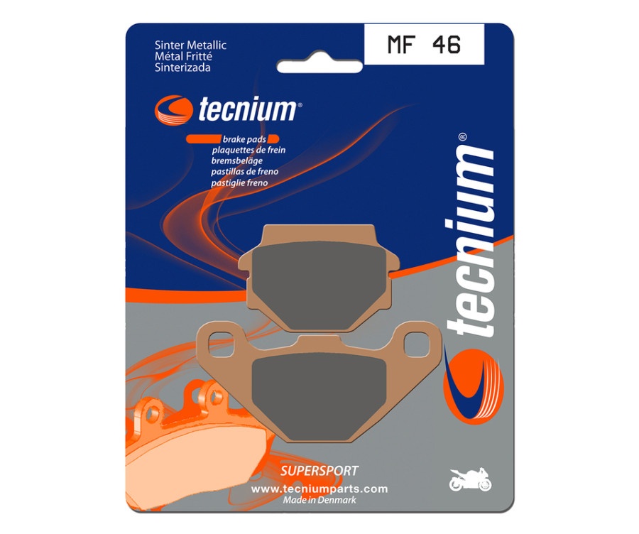 Plaquettes de frein TECNIUM Performance métal fritté - MF46