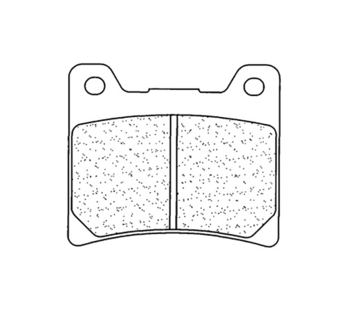 Plaquettes de frein CL BRAKES Route métal fritté - 2283RX3 - 1034825