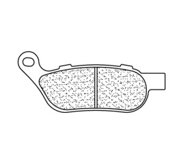 Plaquettes de frein CL BRAKES Route métal fritté - 1213RX3