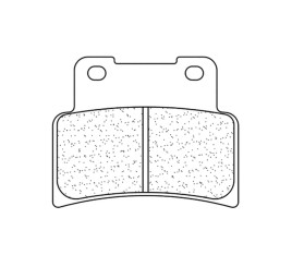 Plaquettes de frein CL BRAKES route métal fritté - 1187A3+ - 1048267