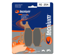 Plaquettes de frein TECNIUM MX/Quad métal fritté - MO254 - 1022863