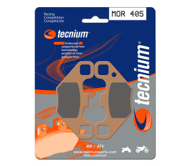 Plaquettes de frein TECNIUM Racing MX/Quad métal fritté - MOR405