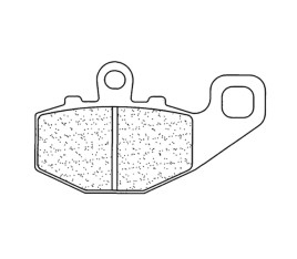 Plaquettes de frein CL BRAKES Route métal fritté - 2381RX3