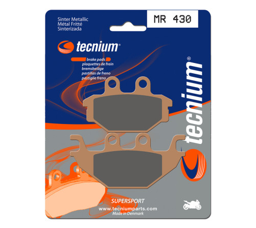 Plaquettes de frein TECNIUM Performance métal fritté - MR430 - 1023091