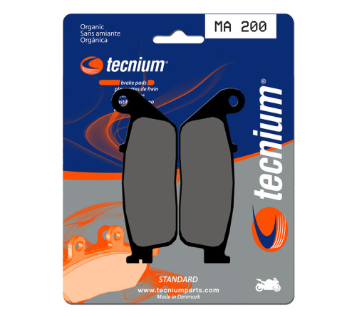 Plaquettes de frein TECNIUM route organique - MA200 - 1022415