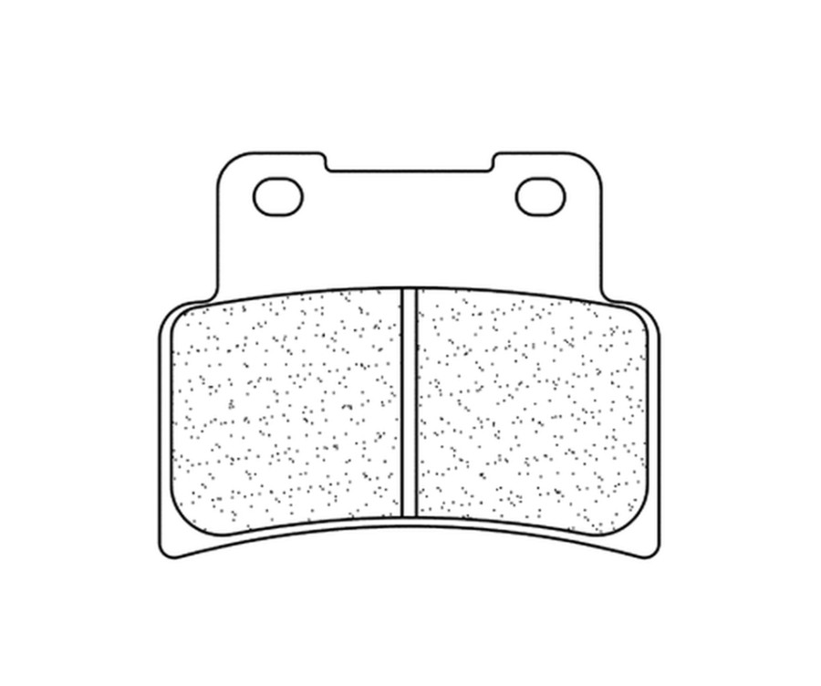 Plaquettes de frein CL BRAKES Racing métal fritté - 1187C60