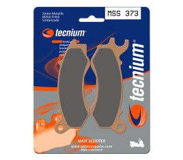 Plaquettes de frein TECNIUM Maxi Scooter métal fritté - MSS373