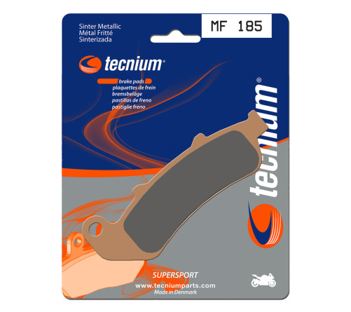 Plaquettes de frein TECNIUM Performance métal fritté - MF185 - 1022742