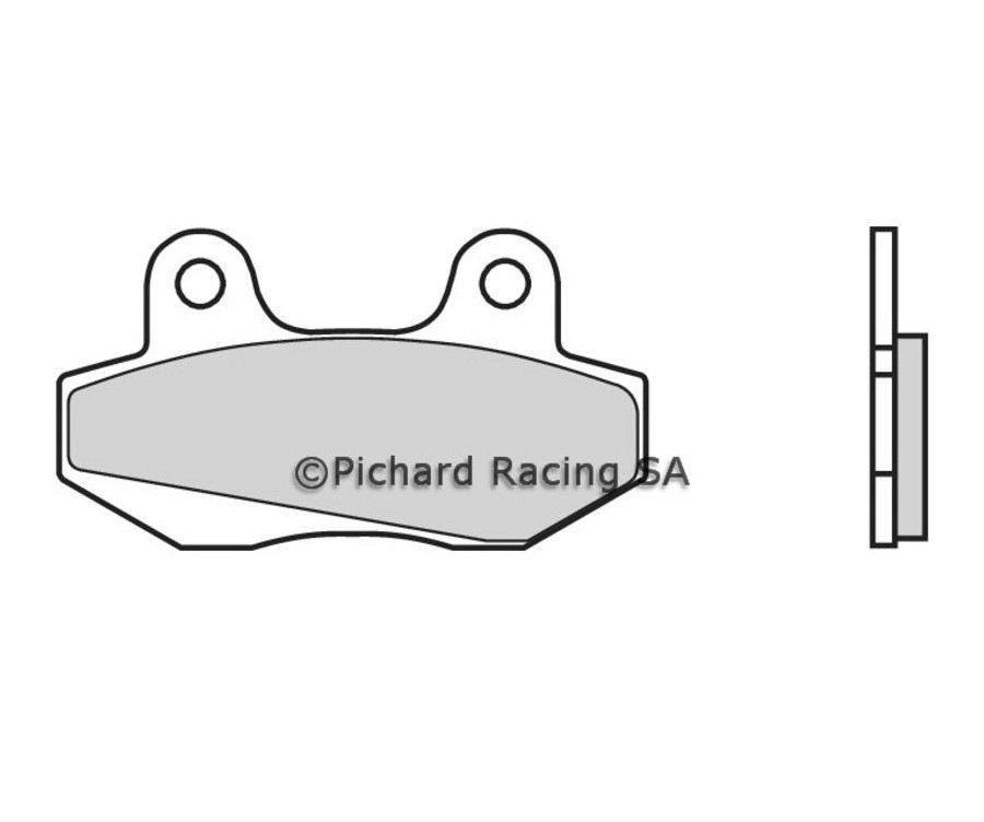 Plaquettes de frein BREMBO Scooter carbone céramique - 07027