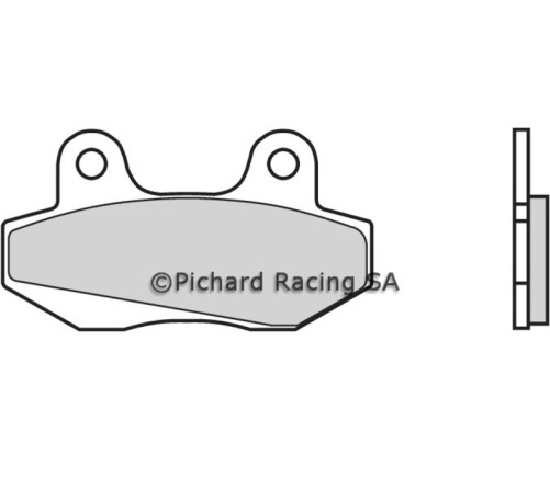 Plaquettes de frein BREMBO Scooter carbone céramique - 07027 - 1035684