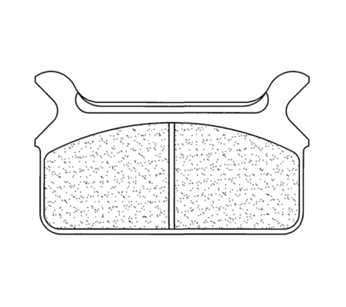 Plaquettes de frein CL BRAKES Route métal fritté - 2342RX3