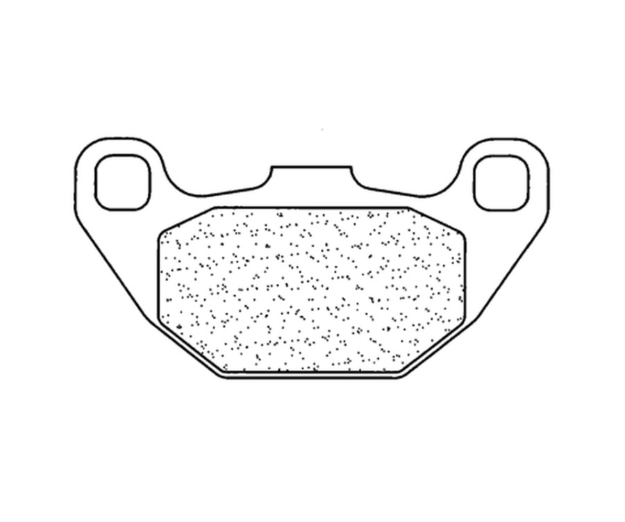 Plaquettes de frein CL BRAKES Scooter métal fritté - 3068SC