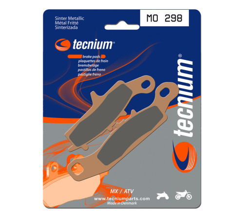 Plaquettes de frein TECNIUM MX/Quad métal fritté - MO298 - 1022876