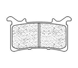 Plaquettes de frein CL BRAKES racing métal fritté - 1273C60