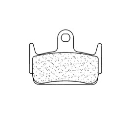 Plaquettes de frein CL BRAKES Scooter métal fritté - 3041SC - 1035121