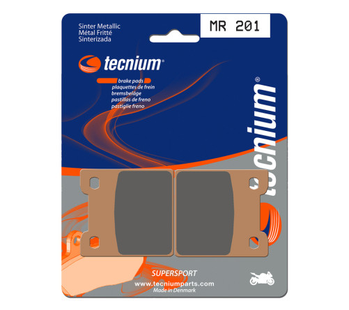 Plaquettes de frein TECNIUM Performance métal fritté - MR201 - 1023054