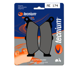 Plaquettes de frein TECNIUM Scooter organique - ME174 - 1022625