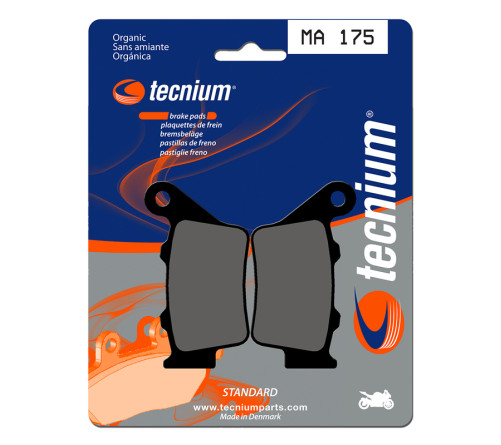 Plaquettes de frein TECNIUM route organique - MA175 - 1022393