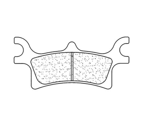 Plaquettes de frein CL BRAKES Quad métal fritté - 1165ATV1 - 1034728