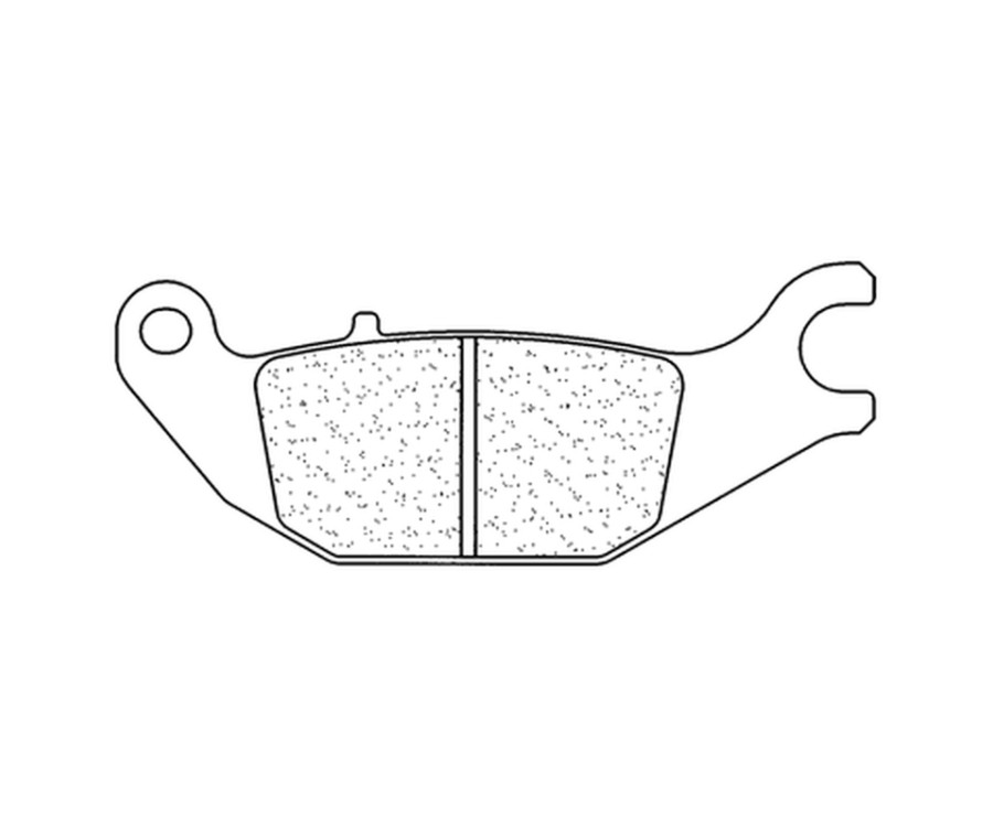 Plaquettes de frein CL BRAKES route métal fritté - 1067S4