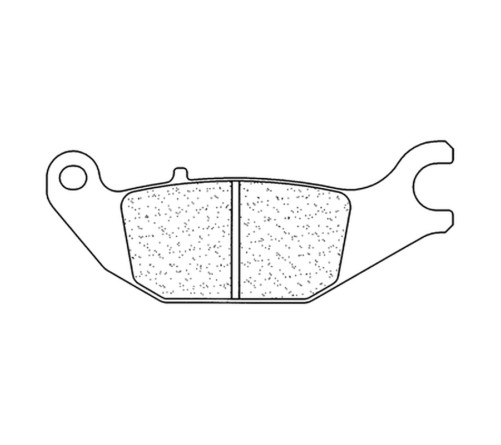 Plaquettes de frein CL BRAKES route métal fritté - 1067S4