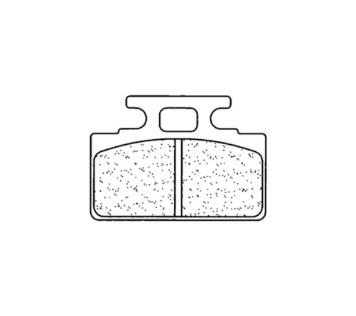 Plaquettes de frein CL BRAKES route métal fritté - 2287S4