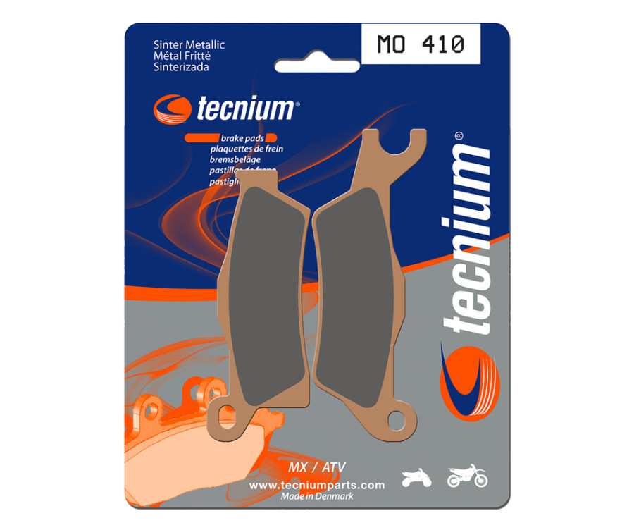 Plaquettes de frein TECNIUM MX/Quad métal fritté - MO410