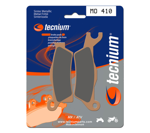 Plaquettes de frein TECNIUM MX/Quad métal fritté - MO410 - 1022908