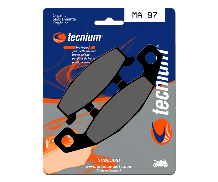 Plaquettes de frein TECNIUM route organique - MA97