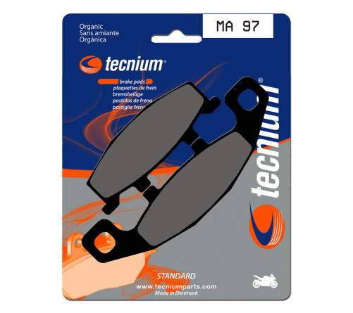 Plaquettes de frein TECNIUM route organique - MA97 - 1022567