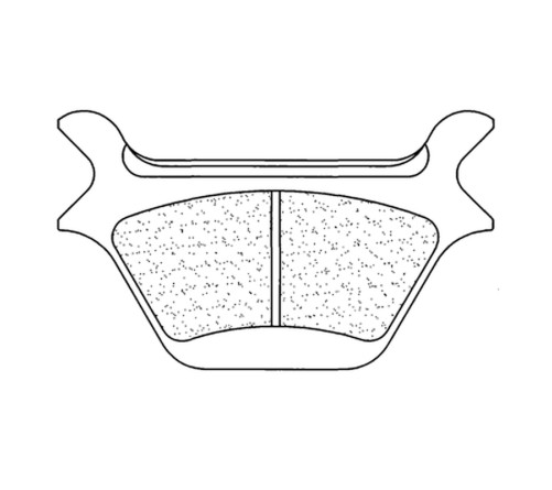 Plaquettes de frein CL BRAKES Route métal fritté - 2370RX3 - 1034925